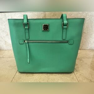 Dooney & Bourke European Saffiano leather Tote Bag